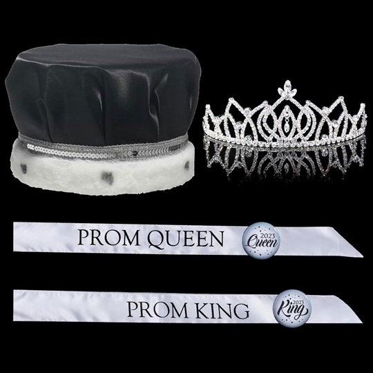 prom king and queen sashes